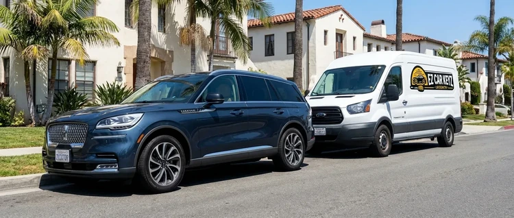 Lincoln Aviator mobile car key service by EZ Car Keyz in San Diego County