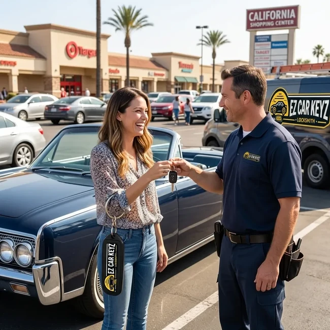 Lincoln Continental key replacement in San Diego County