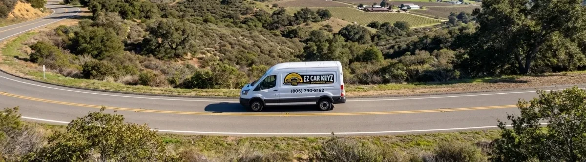 EZ Car Keyz mobile locksmith van