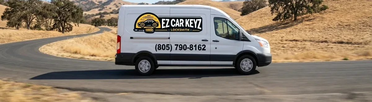 EZ Car Keyz mobile locksmith van