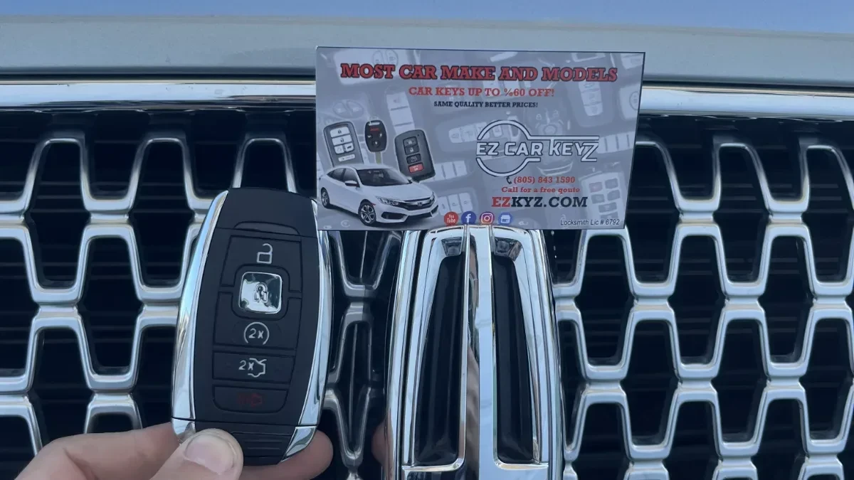 On-site 2015 Lincoln MKC car key programming in San Diego CA