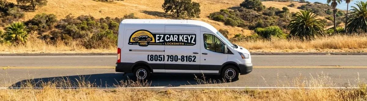 EZ Car Keyz mobile locksmith van