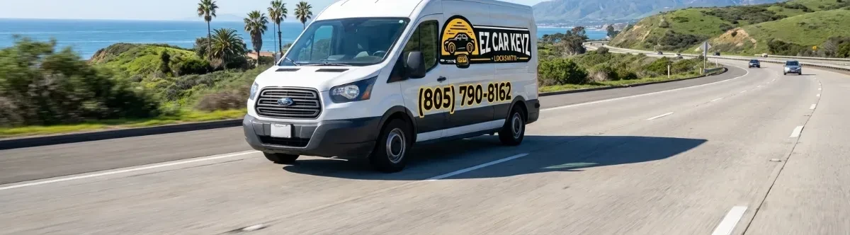 EZ Car Keyz mobile locksmith van