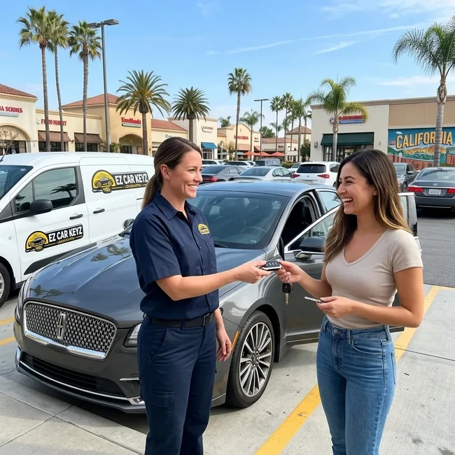 Lincoln MKZ key replacement in San Diego County