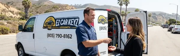 Locksmith came to me for 2023 Lincoln Nautilus key - EZ Car Keyz Ramona CA review