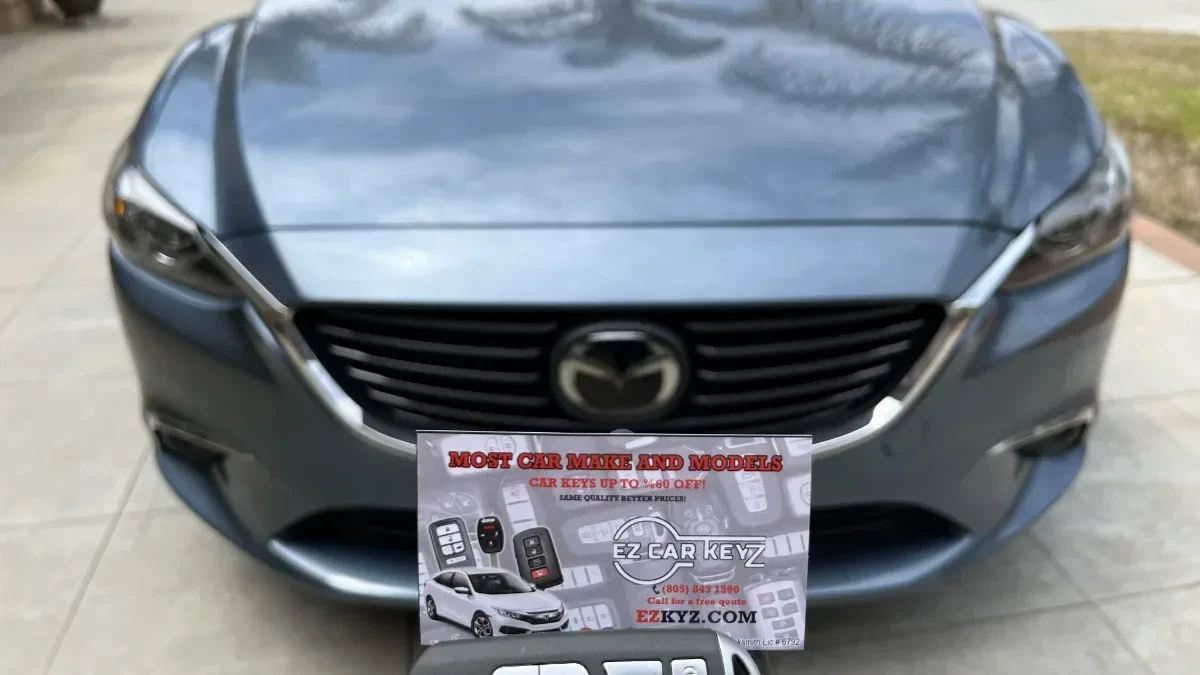 All keys lost service for 2008 Mazda 3 by EZ Car Keyz San Marcos CA