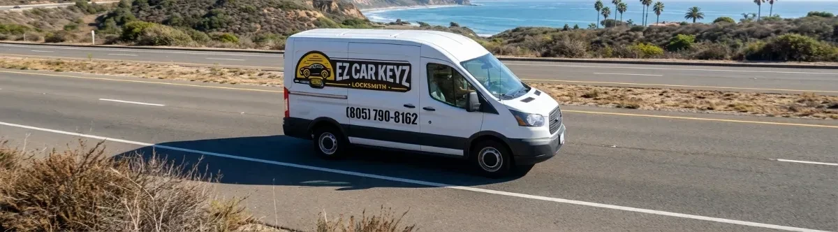 EZ Car Keyz mobile locksmith van