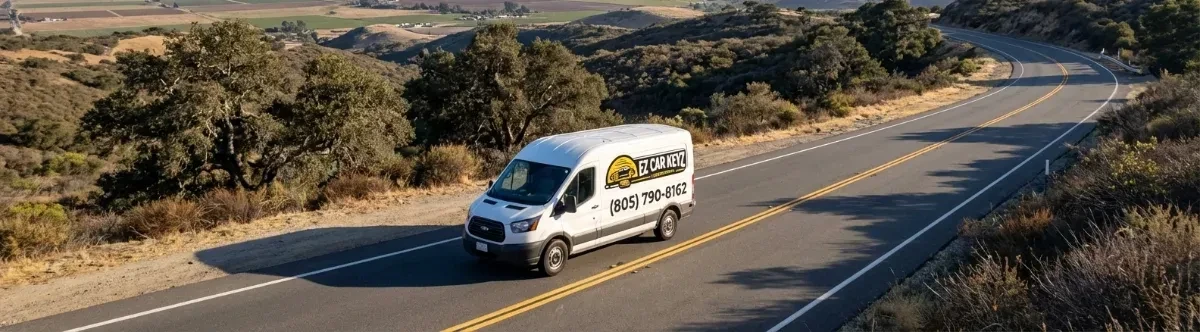 EZ Car Keyz mobile locksmith van