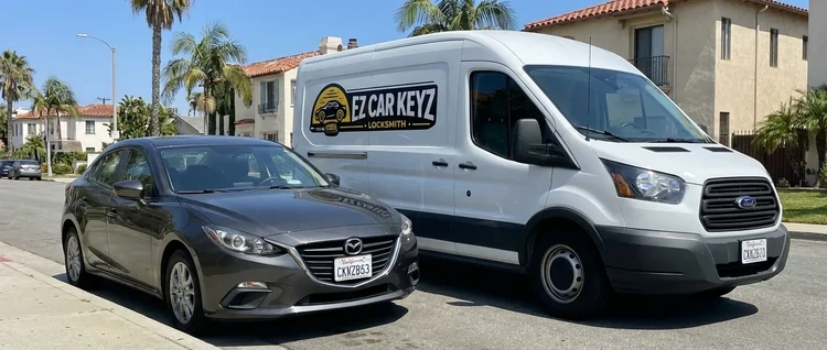 Mazda 3 mobile car key service by EZ Car Keyz in San Diego County
