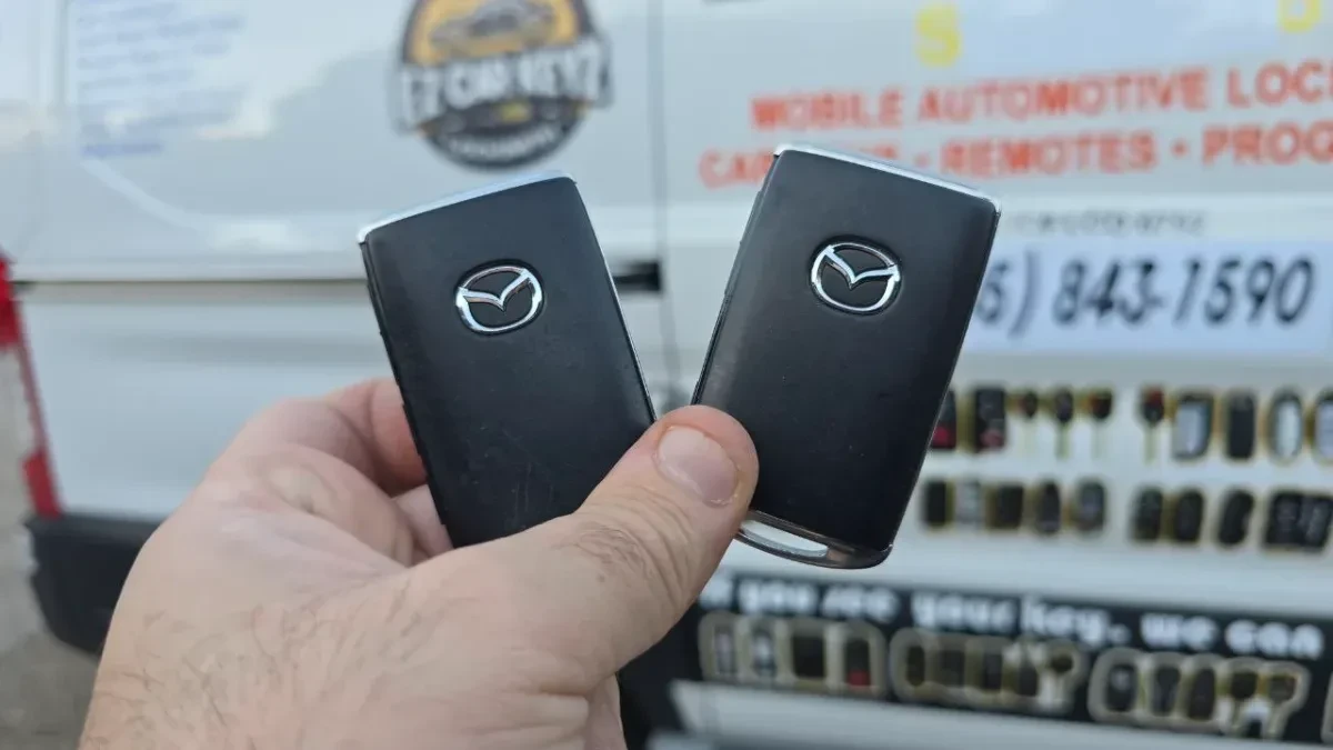 Quick turnaround 2005 Mazda 6 car key by EZ Car Keyz in Coronado CA