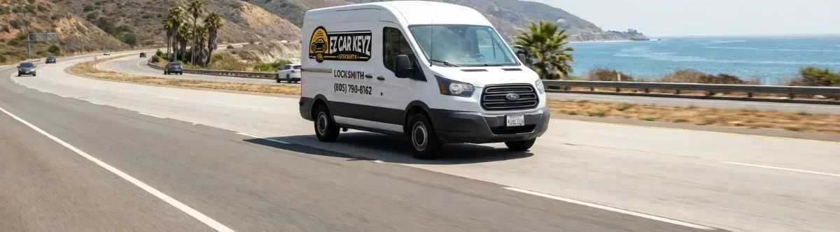 EZ Car Keyz mobile locksmith van