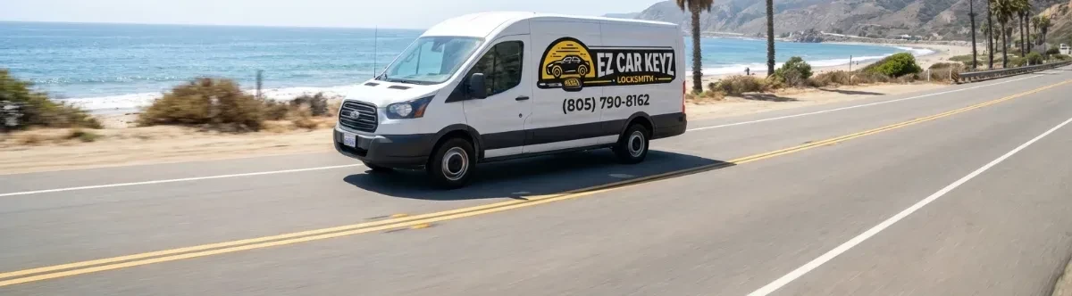 EZ Car Keyz mobile locksmith van