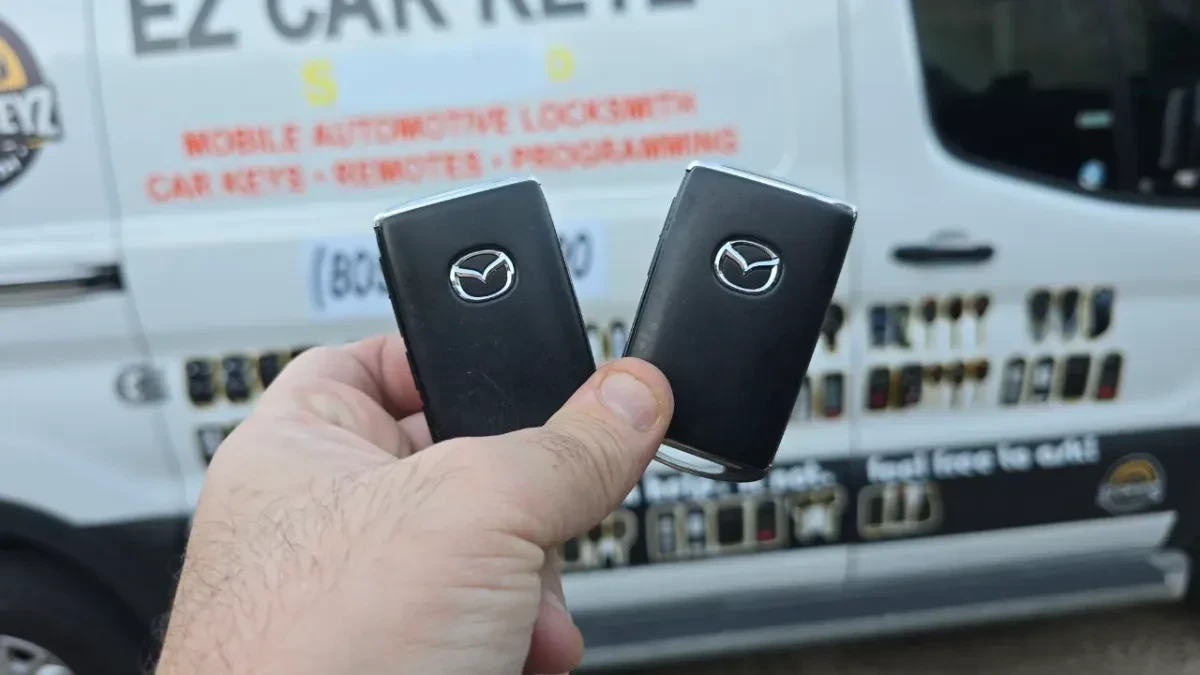 Lost 2021 Mazda CX-3 key replacement by EZ Car Keyz in Encinitas CA
