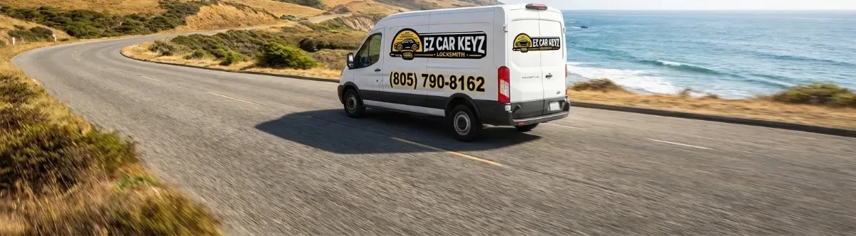 EZ Car Keyz mobile locksmith van