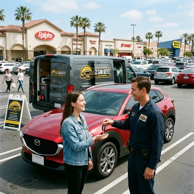 Mazda CX-30 key replacement in San Diego County