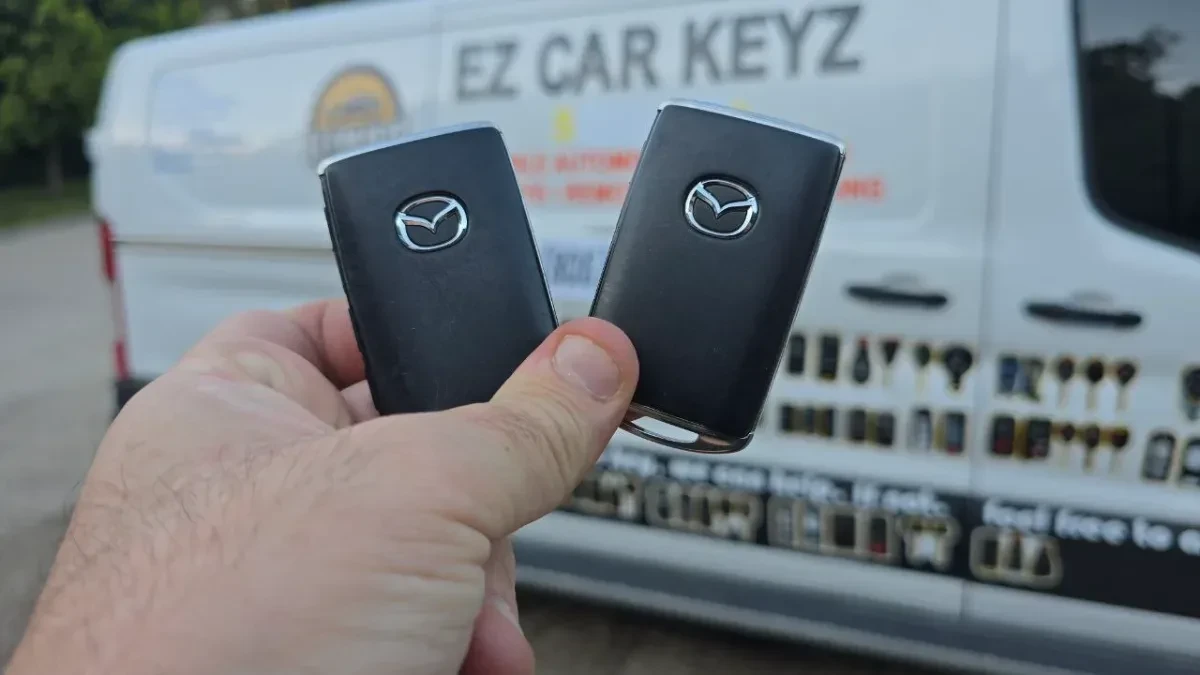 On-site 2023 Mazda CX-50 car key programming in Chula Vista CA
