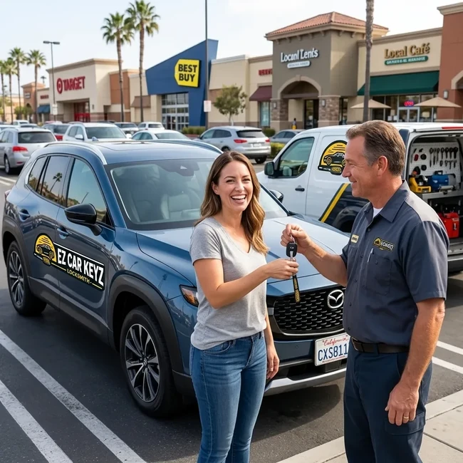 Mazda CX-50 key replacement in San Diego County