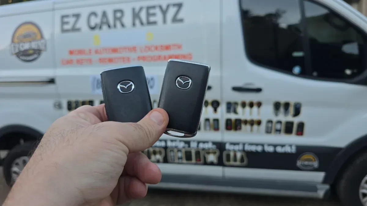 2009 Mazda CX-7 key replaced in your driveway in Oceanside CA