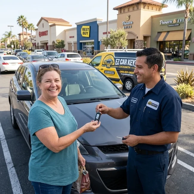 Mazda CX-7 key replacement in San Diego County
