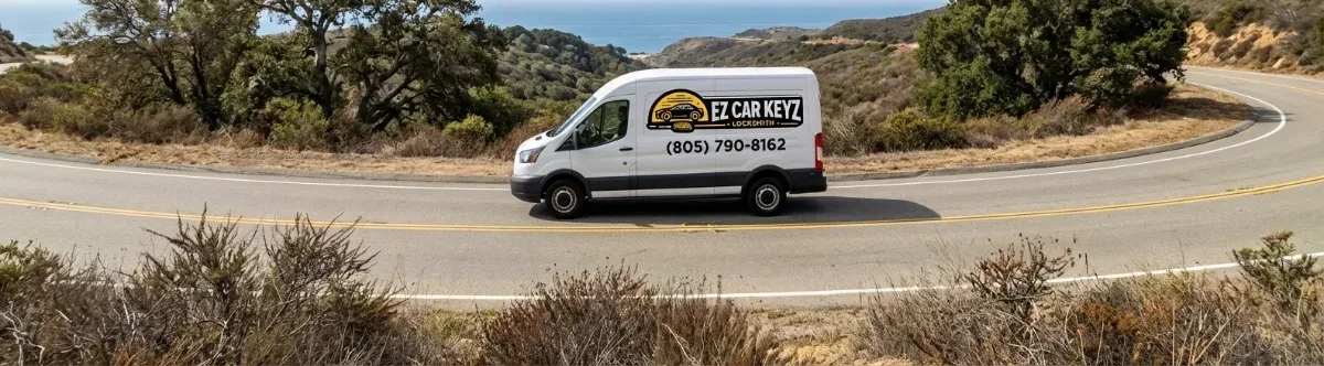 EZ Car Keyz mobile locksmith van