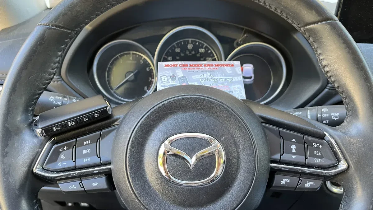 Quick turnaround 2018 Mazda CX-9 car key by EZ Car Keyz in Otay Mesa CA