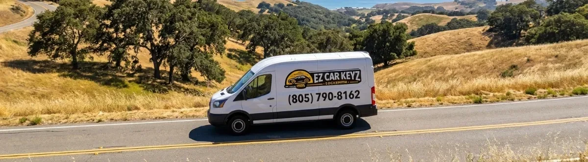 EZ Car Keyz mobile locksmith van