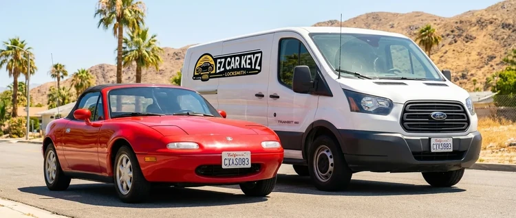 Mazda CX-90 mobile car key service by EZ Car Keyz in San Diego County
