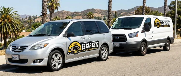Mazda Miata mobile car key service by EZ Car Keyz in San Diego County