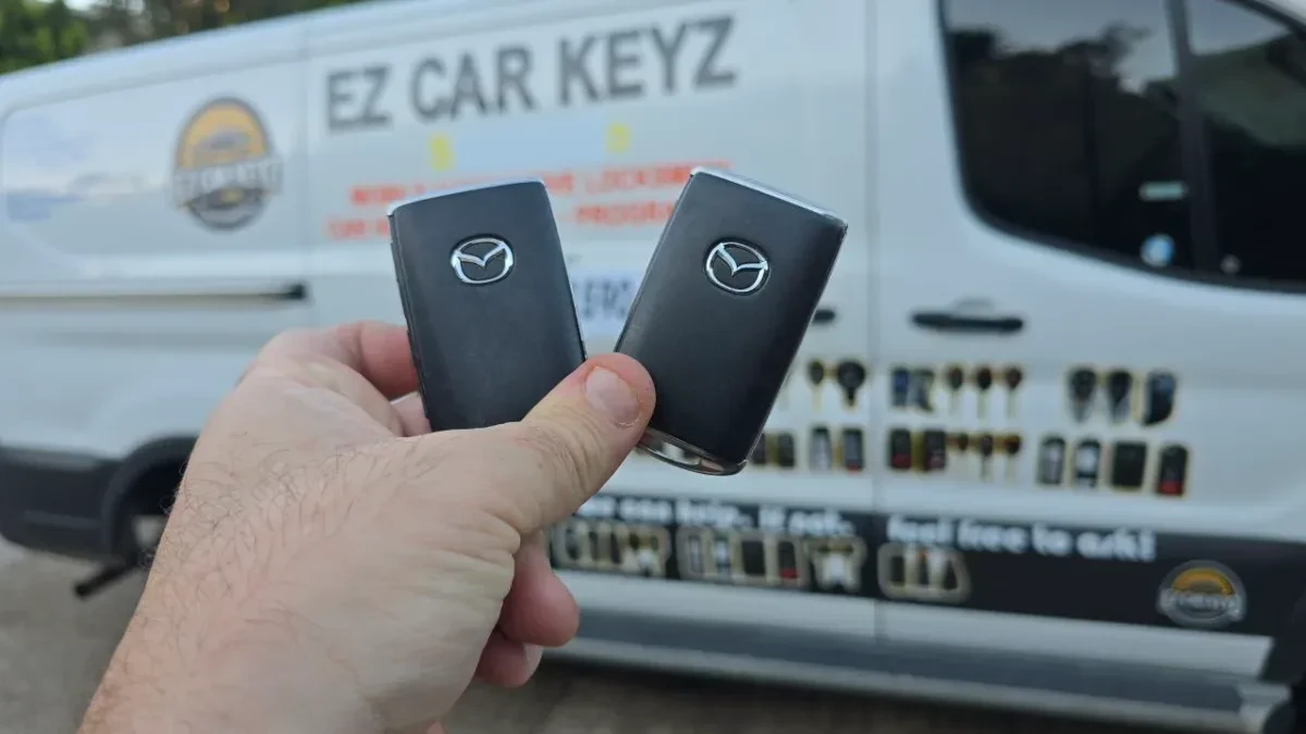 All keys lost service for 1999 Mazda MPV by EZ Car Keyz Lakeside CA