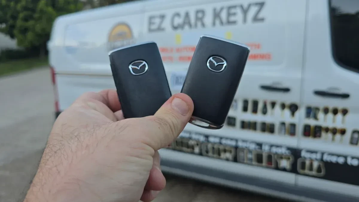 Lost 2004 Mazda MPV key replacement by EZ Car Keyz in Spring Valley CA