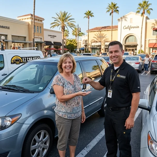 Mazda Mpv key replacement in San Diego County