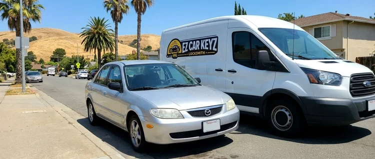 Mazda Mpv mobile car key service by EZ Car Keyz in San Diego County