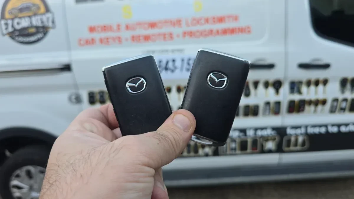 Affordable 2000 Mazda Protege key replacement by EZ Car Keyz in Chula Vista CA