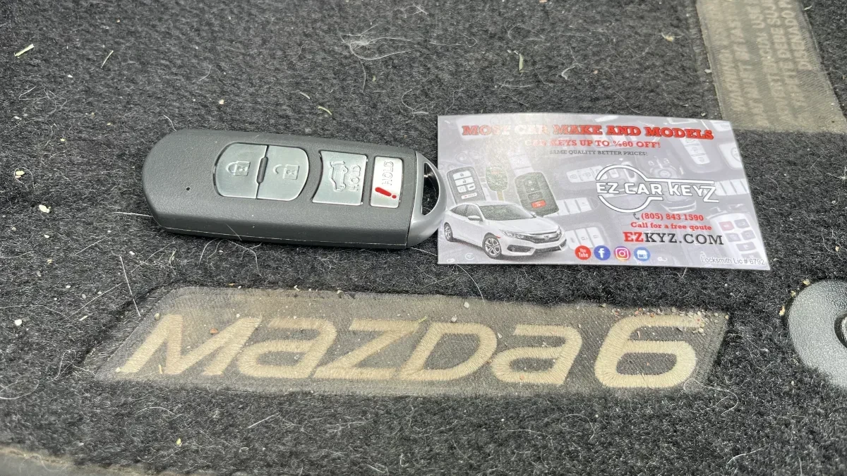 Low cost 2005 Mazda RX-8 car key service by EZ Car Keyz Ramona CA