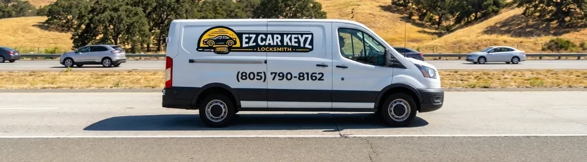 EZ Car Keyz mobile locksmith van