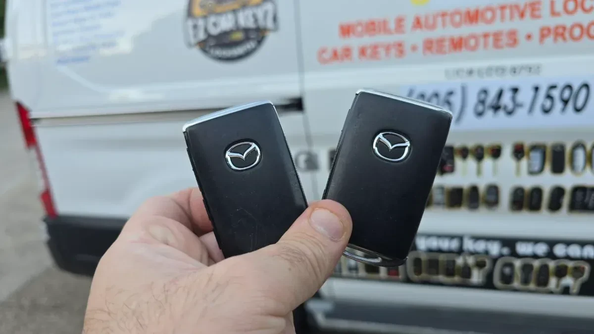 Mobile 2004 Mazda Tribute key replacement at your location in San Diego CA