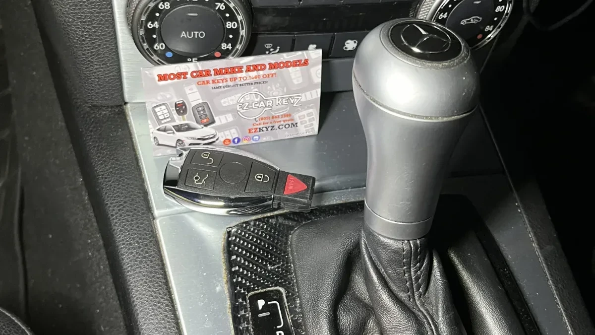 Same-day 2007 Mercedes-Benz C-Class key replacement in National City CA