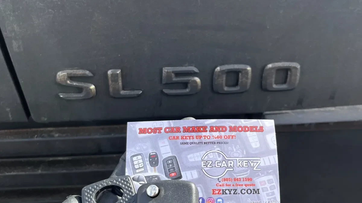 Lost 2014 Mercedes-Benz Cl-Class key replacement by EZ Car Keyz in Fallbrook CA