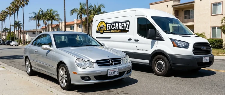 Mercedes-Benz Cl Class mobile car key service by EZ Car Keyz in San Diego County