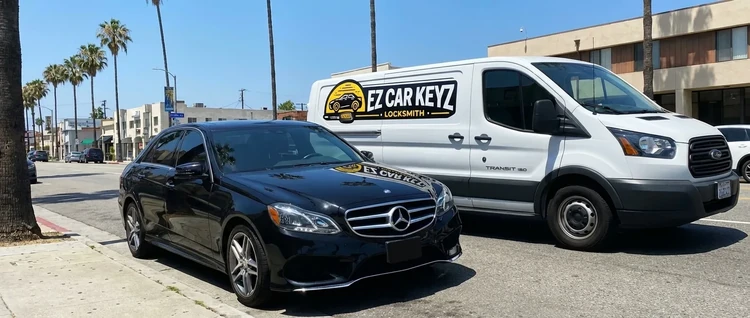 Mercedes-Benz CLA mobile car key service by EZ Car Keyz in San Diego County