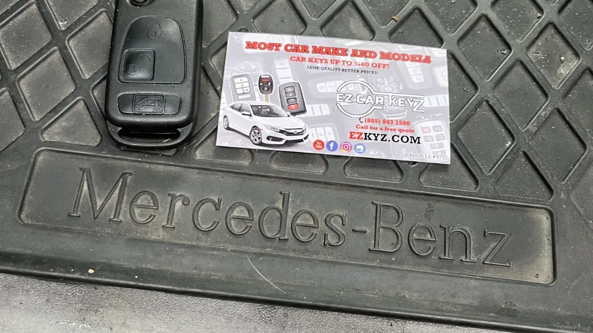 Low cost 2001 Mercedes-Benz CLK car key service by EZ Car Keyz Vista CA