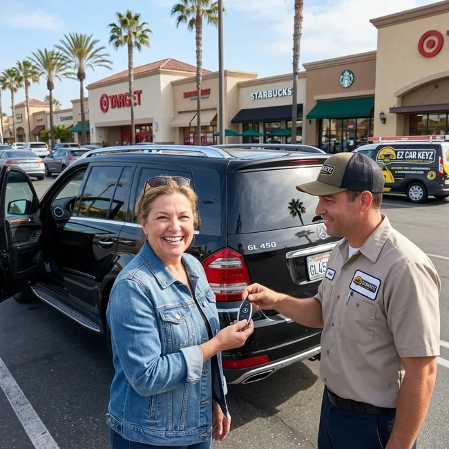 Mercedes-Benz Gl Class lockout and key help in San Diego County