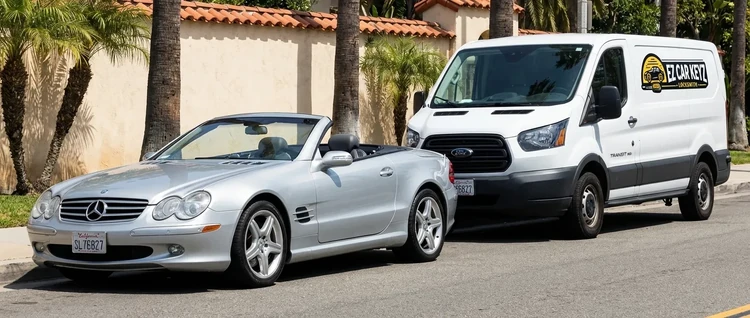 Mercedes-Benz Ml Class mobile car key service by EZ Car Keyz in San Diego County