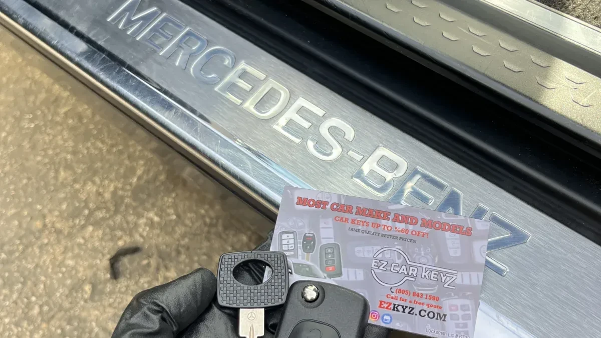 2014 Mercedes-Benz SLK Affordable Key Replacement - EZ Car Keyz Encinitas 2014 Mercedes-Benz SLK key replacement at half the dealer price in Encinitas CA