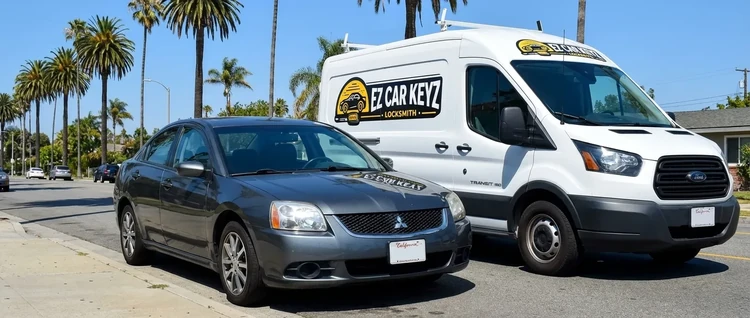 Mercedes-Benz SLK mobile car key service by EZ Car Keyz in San Diego County