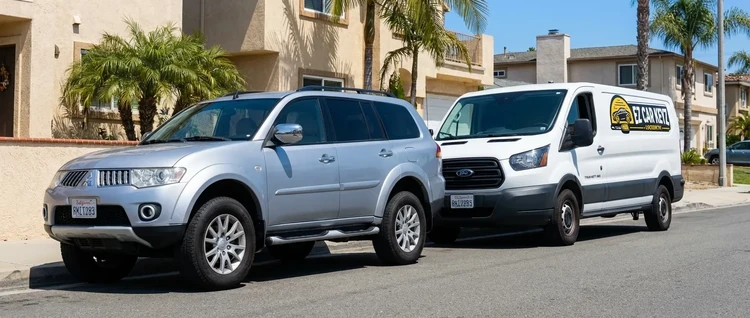 Mitsubishi Galant mobile car key service by EZ Car Keyz in San Diego County