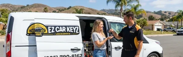 5-star review of 2006 Mitsubishi Lancer key service by EZ Car Keyz Del Mar CA
