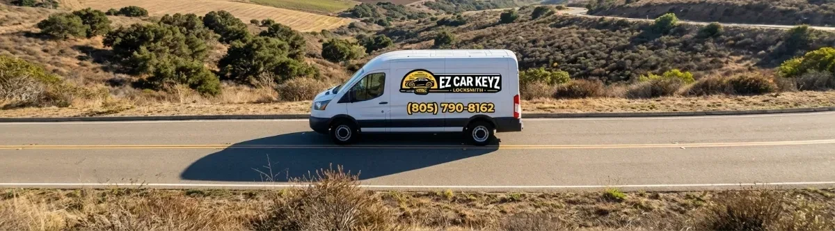 EZ Car Keyz mobile locksmith van