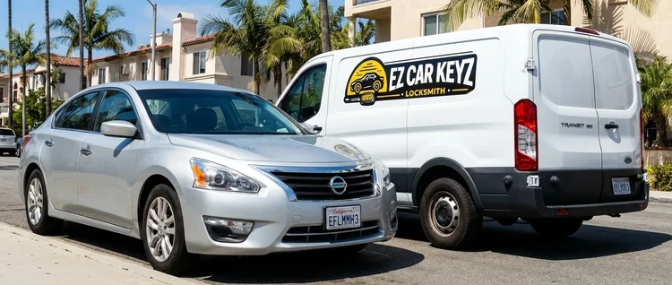 Mitsubishi Outlander Sport mobile car key service by EZ Car Keyz in San Diego County
