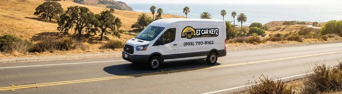 EZ Car Keyz mobile locksmith van